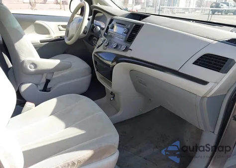 2012 Toyota Sienna Base V6 7 Passenger from USA, damaged, VIN 5TDZK3DC2CS271781